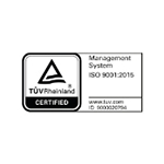 La nostra professionalità è certificata ISO 9001 2015