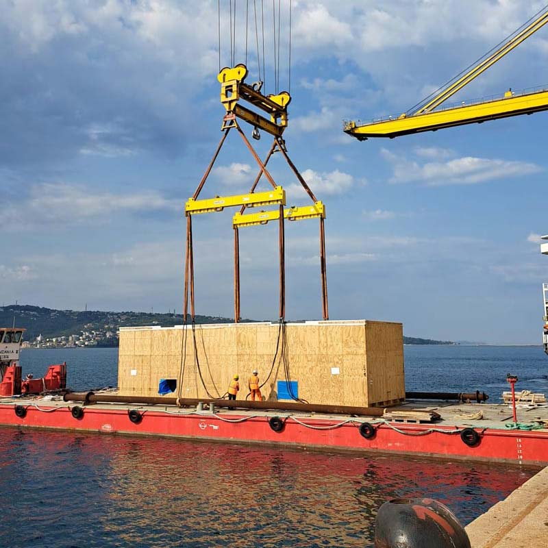 Project cargo: come movimentare una cassa “fuori standard” da Marghera a Trieste